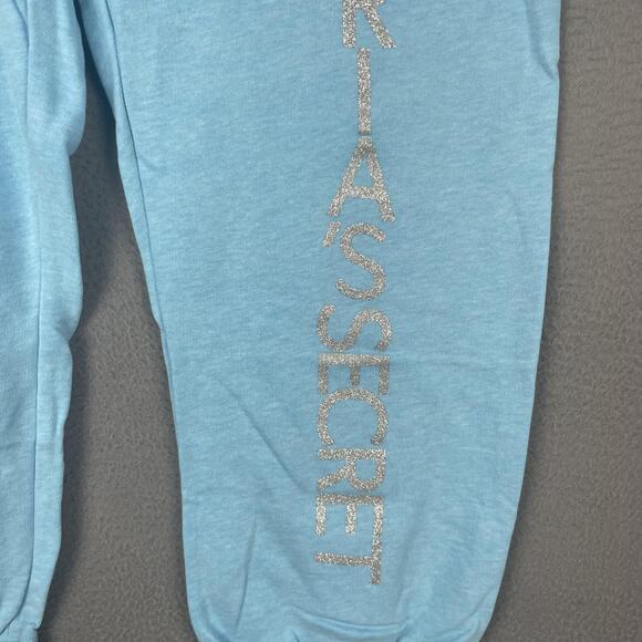 Victorias Secret Pants Womens Medium Supermodel Essentials Cropped Sequin Heart - Picture 3 of 14